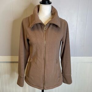 Calvin Klein Performance Brown Fleece Jacket M